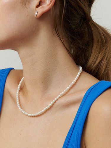 Gray Collection] Pearl Necklace - MZUU - Modalova