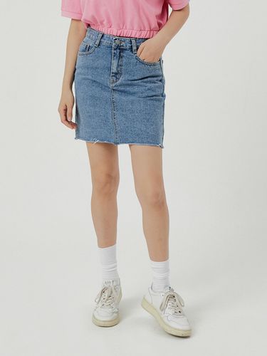 Daily Denim Skirt_Dark Blue - Awesomestudio - Modalova