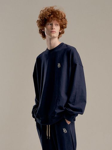 PB Logo Sweatshirt Navy - PaperBoy - Modalova