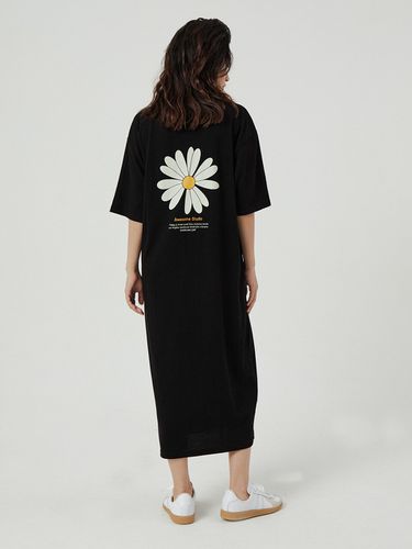 Semi Oversized Fit Long Dress_Black - Awesomestudio - Modalova