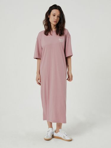 Semi Oversized Fit Long Dress_Indie Pink - Awesomestudio - Modalova