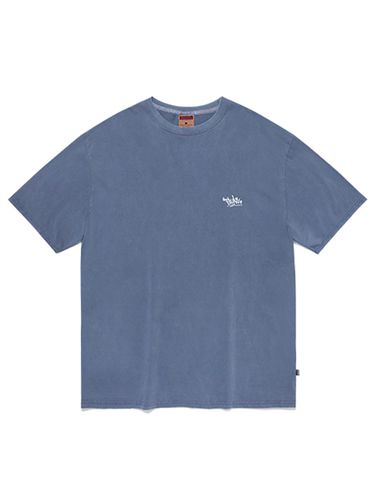 Lettering Logo Pigment Short Sleeve T-Shirt - Fluke - Modalova