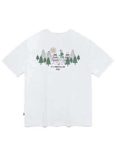 Launderful Trekking Pigment Short Sleeve T-Shirt - Fluke - Modalova