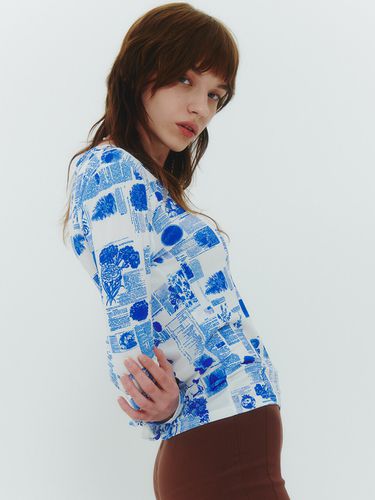 Fairy Garden Long Sleeve T-shirt_Blue - ROCCI ROCCI - Modalova