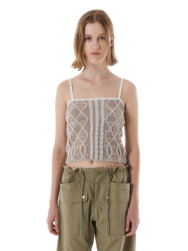 Twisted Sleeveless Top - CERRIC - Modalova