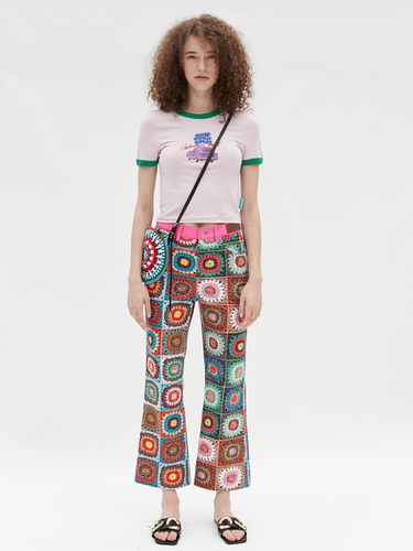 Irene Crochet Printed Pants (Multi) - ADSB ANDERSSON BELL for WOMEN - Modalova