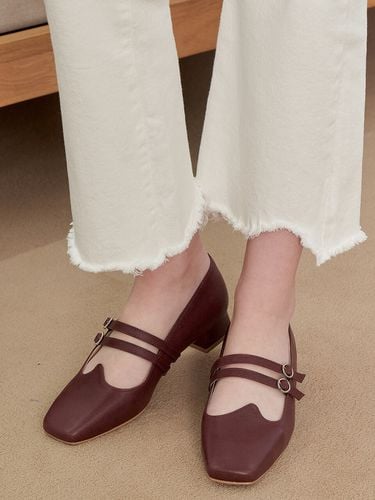 Nancy Maryjane Pumps_Wine - MURINA - Modalova