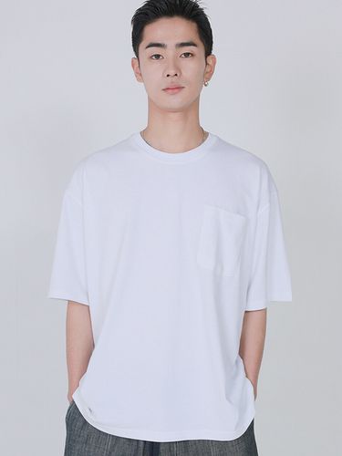 Premium Silk T Shirt White - FANACULT - Modalova