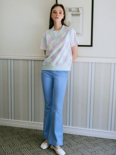 The Blue Seaside Pants - Le Forong - Modalova