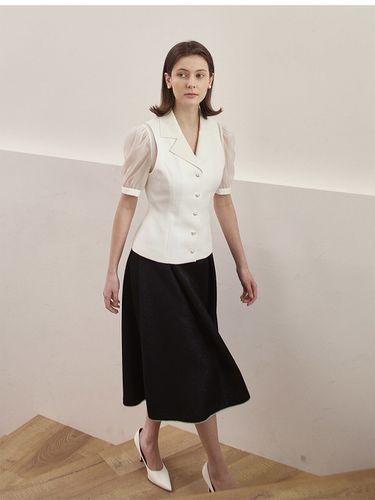 Vestee Blouse (White) - ame - Modalova