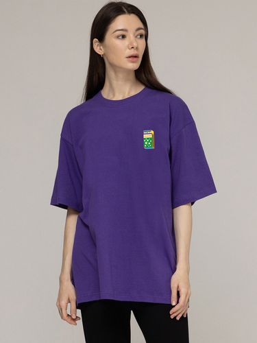 Small Matches Flower Smile T-Shirt_Purple - GRAVER - Modalova