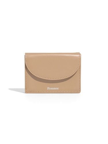 Halfmoon Mini Wallet_Sand Beige - FENNEC - Modalova