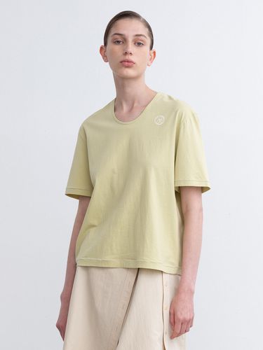 Basic Cotton T-shirt_Light Green - RRACE - Modalova