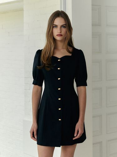 Heartmond Dress (Black) - LETQSTUDIO - Modalova