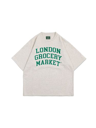 College Logo Heavyweight Tee - LONDON GROCERY MARKET - Modalova