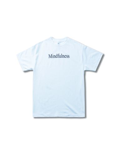 Mindfulness Logo Tee (White) - LONDON GROCERY MARKET - Modalova