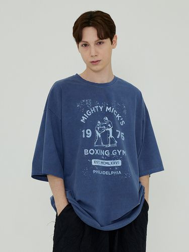 Graphic Pigment Over Short Sleeve Tee - OTHERFITS - Modalova