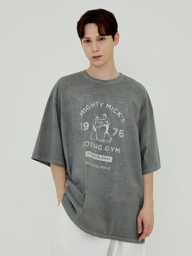 Graphic Pigment Over Short Sleeve Tee - OTHERFITS - Modalova