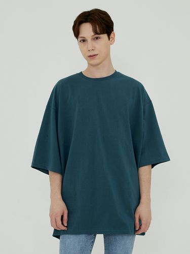 Pigment Over Short Sleeve Tee Green - OTHERFITS - Modalova