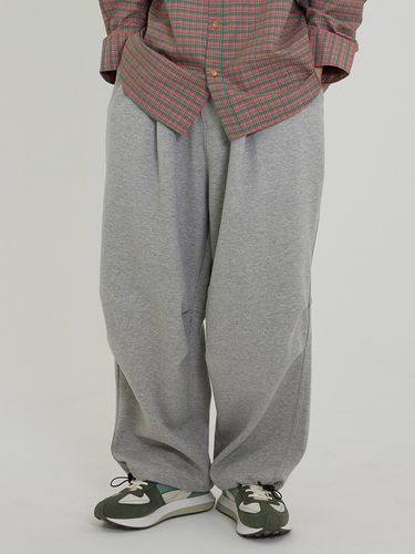 Wide balloon sweatpants gray - OTHERFITS - Modalova