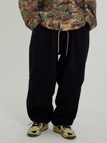 Wide balloon sweatpants black - OTHERFITS - Modalova