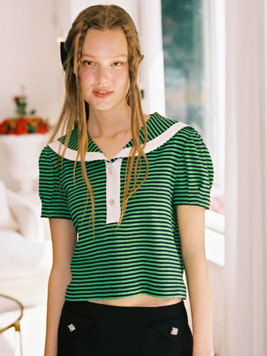 Isla Vista Sailor Top (Green) - THE ASHLYNN - Modalova