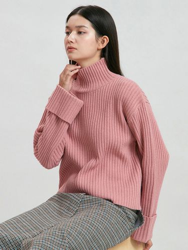 Wool Roll-Up Knit_Pink - octette - Modalova