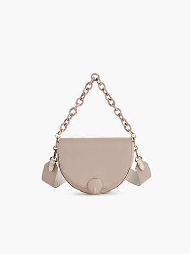 Lanaire Miel Round Crossbody Bag - ELEGANCE PARIS - Modalova