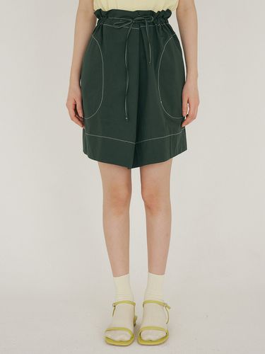 FJD String Mini Skirt_Green - REORG - Modalova