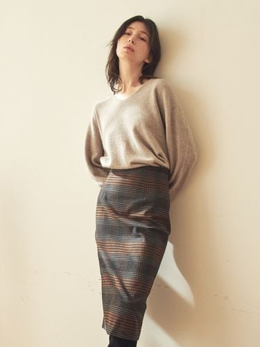 Slim Pencil Skirt_Ch. Black - ACUD - Modalova