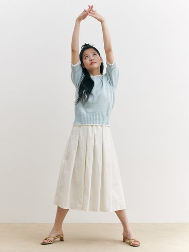 Rustle Flared Skirt - GANISONG - Modalova