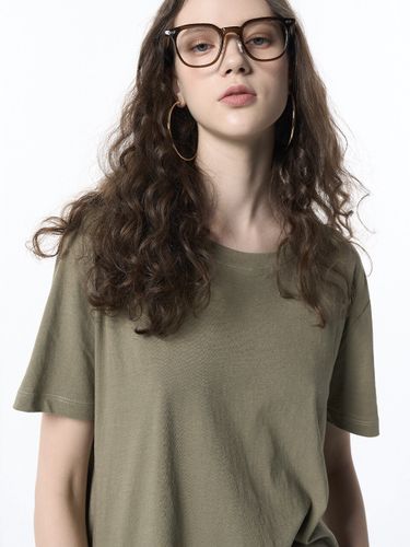 Signature Cotton T-shirt (5 Colors) - MaLoupe - Modalova