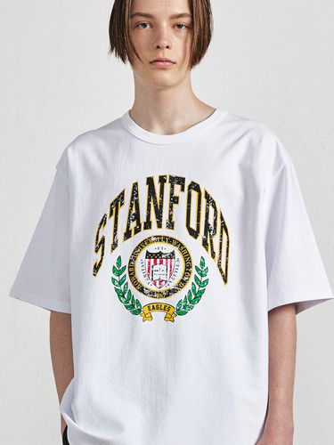 University Stanford T-Shirt (White) - UNION BALANT - Modalova