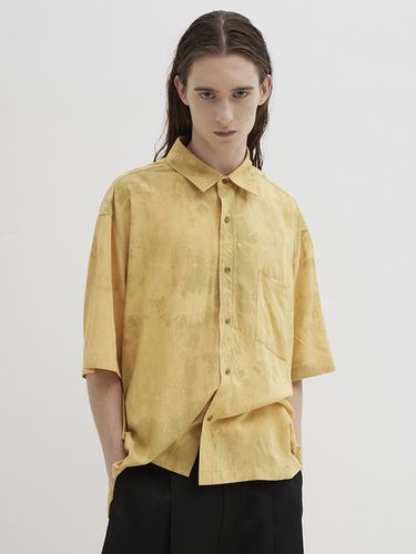 Gallant Tie-Dyed Linen-Blend Shirt - Theballon MEN - Modalova