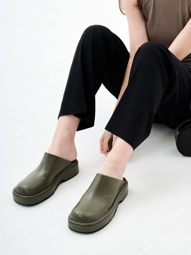 Hoof Clogs_Khaki - ROH SEOUL - Modalova