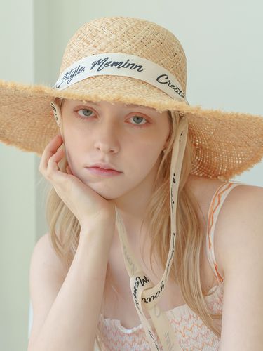 Sunwave Raphia panama hat - meminn - Modalova