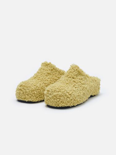 Round Platform Clogs_Fluffy Mustard - ROH SEOUL - Modalova