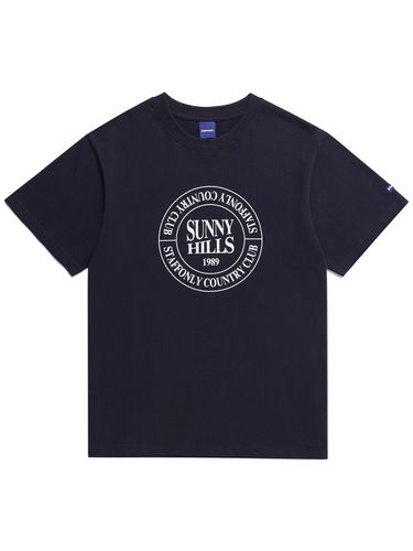 Sunny Hills Logo T-shirt Navy - STAFFONLY - Modalova