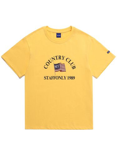 Club 1989 T-shirt Yellow - STAFFONLY - Modalova