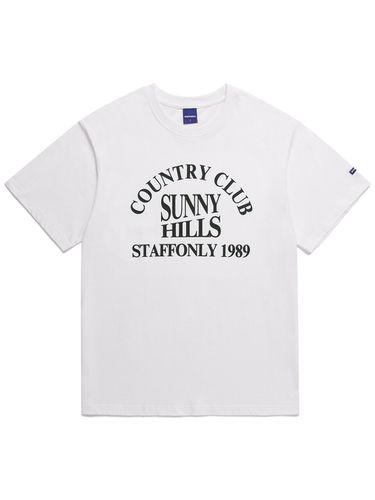 Sunny Hills T-shirt White - STAFFONLY - Modalova