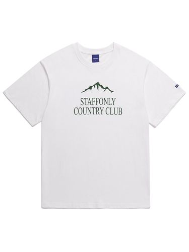 Mountain CC T-shirt White - STAFFONLY - Modalova