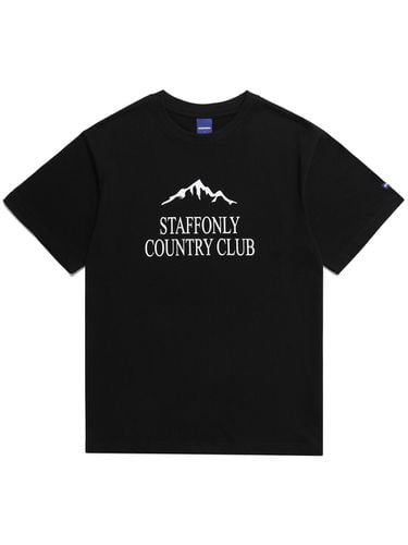 Mountain CC T-shirt Black - STAFFONLY - Modalova