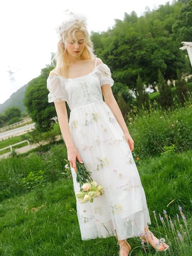 DD Dreamlike Fairy Chiffon Long Dress - DUNDROP - Modalova