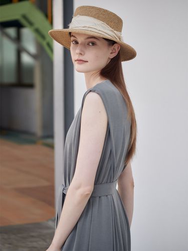 Summer Cozy Dress - Khaki - NILBY P - Modalova