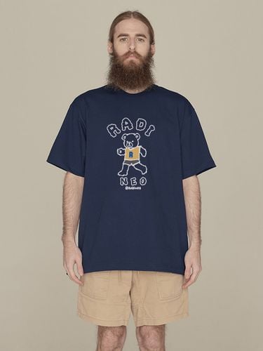 Radi Bear Short Sleeve T Shirt Navy - RADINEO - Modalova