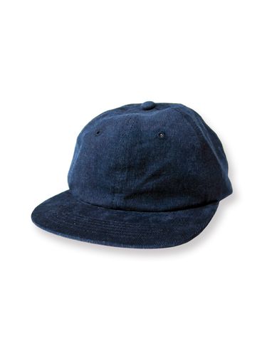 Corduroy Ball Cap (Navy) - LONDON GROCERY MARKET - Modalova