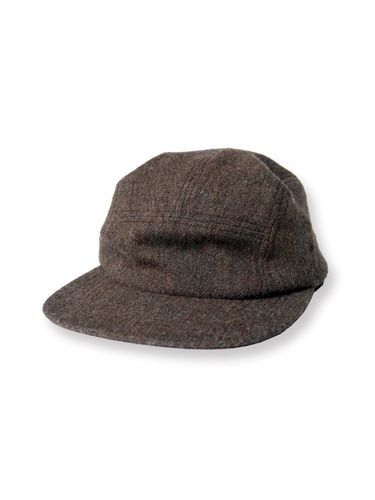 Wool Jersey Jet Cap (Brown) - LONDON GROCERY MARKET - Modalova