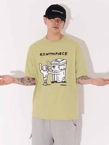 TRASHMAN TEE KHAKI - PIECEMAKER - Modalova