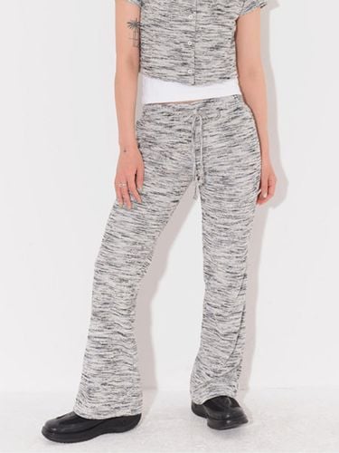 ETHNIC TERRY BOOTS PANTS GREY - PIECEMAKER - Modalova