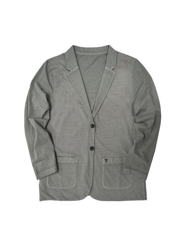 Supima Cotton Jersey Cardigan_Grey - birbante - Modalova